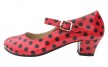 Flamenco Schuhe rot schwarz
