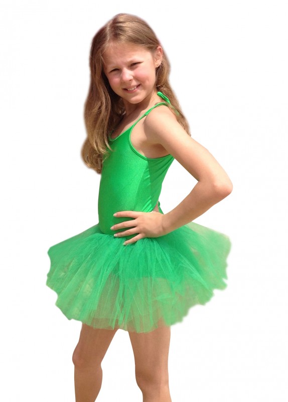 Kilofly Ballett-Tutu-Set Für Mädchen – 6 Stück, Mehrfarbig, Mit 3 Tüll-Lagen, Elastischem Bund (40-64 Cm Taillenumfang)