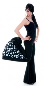 Pantalón Jaleo Damen mit Punkten