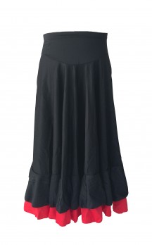 Flamenco Rock Kinder, schwarz/rot