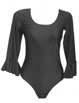 Flamenco body Kinder schwarz