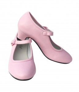 Spanische Schuhe leicht rosa