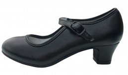Spanische Schuhe schwarz