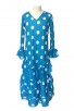 jurk blauw wit deluxe nw bg