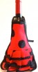 schort wijnfles rood zwart
