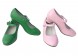 schoenen groen en roze bg