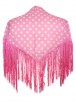manton licht roze met stippen kind