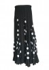 rok zwart witte stip bg