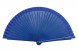 waaier donker blauw hout